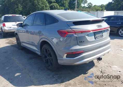 2023 Audi Q4 E-Tron Premium 50 Quattro z USA, uszkodzony, nr VIN WA122BFZ4PP032689